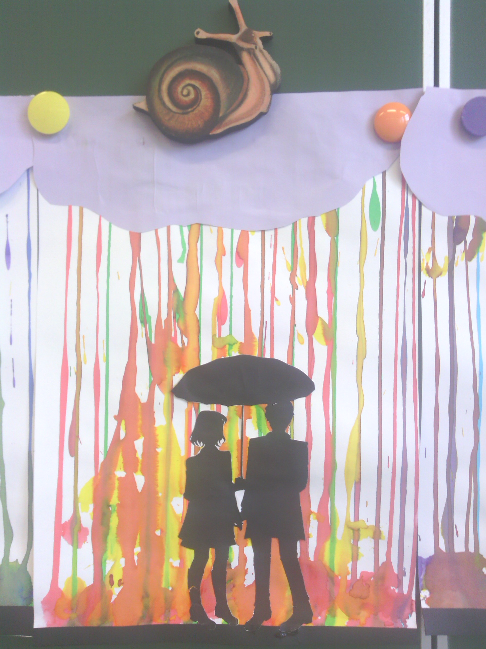 silhouettes sous parapluie 3